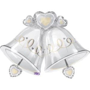Anagram 35 inch Wedding Bells Foil Balloon