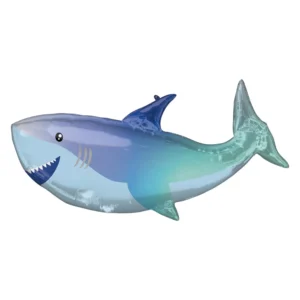 Anagram 38 inch Smiling Shark Foil Balloon