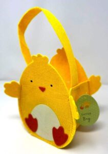 Tallon Easter Chick Felt Bag Yellow