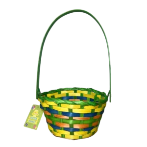 Eurowrap Easter Green Basket Medium