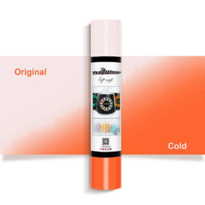 Orange Cold Colour Changing Vinyl