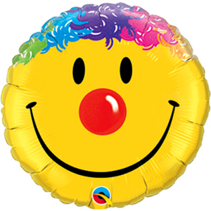 Qualatex 36 inch Smile Face Emoji Foil Balloon