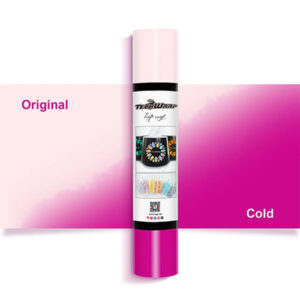 TeckWrap 12" x 60" - Rose Pink Cold Colour Changing Vinyl