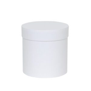 Single Hat Box 19.7x14.5cm White