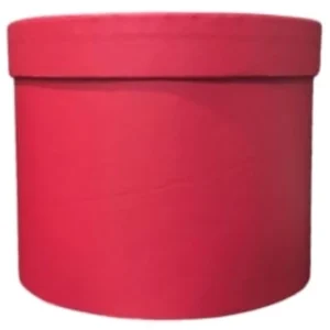 Single Hat Box 19.7x14.5cm Dark Pink
