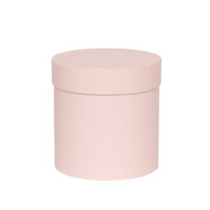 Single Hat Box 19.7x14.5cm Light Pink
