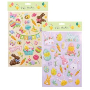 Tallon Easter Yellow Bubble Stickers