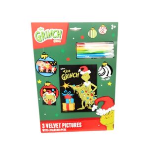 Official The Grinch Velvet Art Set (6pk)