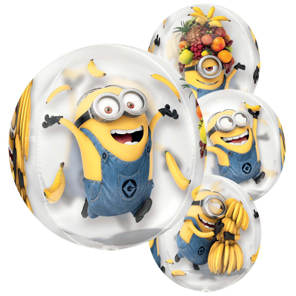 Anagram 16 inch Despicable Me Minions Orbz Foil Balloon