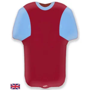 Foil Supershape 24" Sport Shirt Blue Claret Metallic