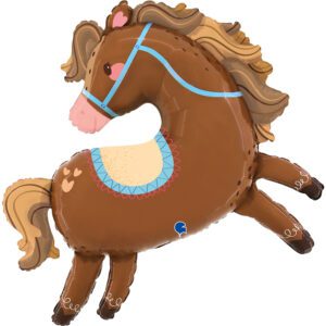 Grabo 37 inch Lovely Horse Foil Balloon
