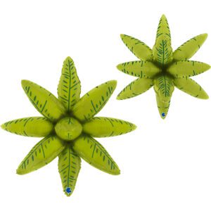 Grabo 27 inch Green Tropical Leaves Foil Balloon