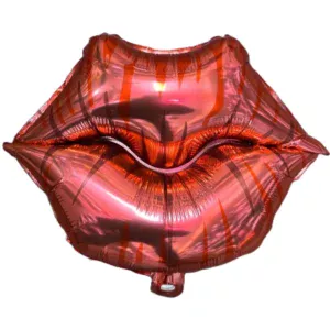 15 inch Lip Foil Balloon