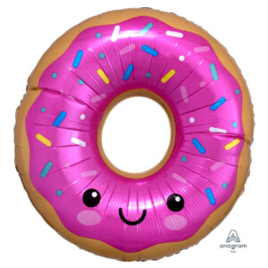 Anagram 27 inch Donut SuperShape Foil Balloon