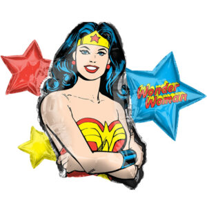 Anagram 33 inch Wonder Woman SuperShape Foil Balloon