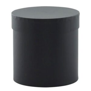 Single Hat Box 19.7x14.5cm Black