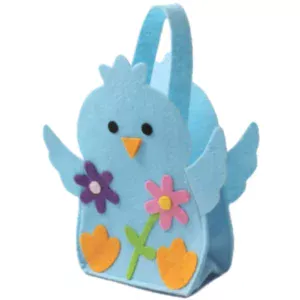 Tallon Easter Chick Felt Bag Blue