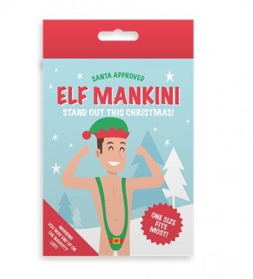 Elf Mankini Santa Approved Outfit