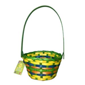 Eurowrap Easter Green Basket Medium
