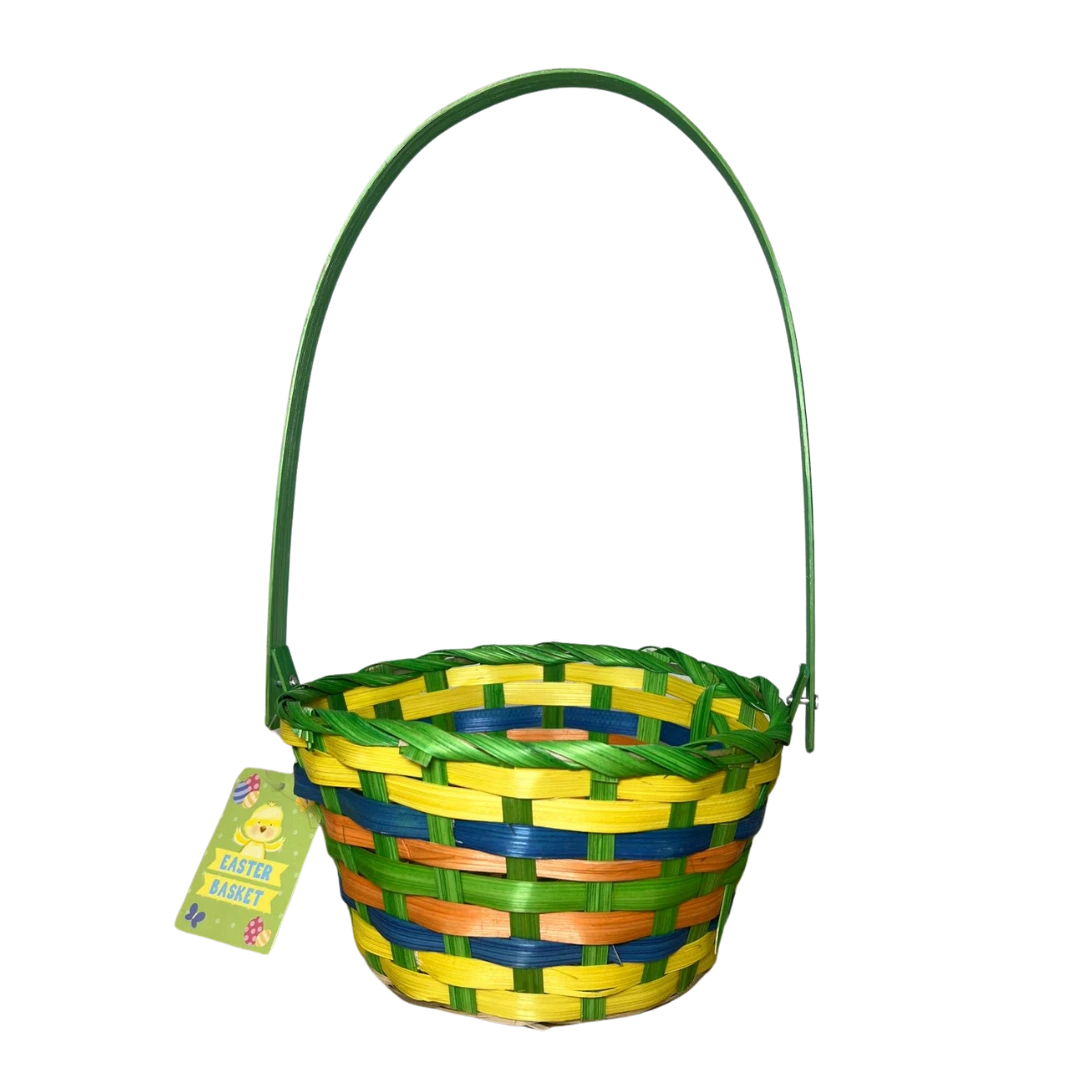 Eurowrap Easter Green Basket Medium