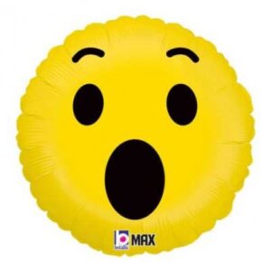 Grabo 18 inch Wow Emoji Foil Balloon