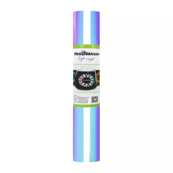 Opal White Holographic Opal Vinyl