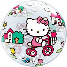 Qualatex 22 inch Hello Kitty Deco Bubble