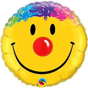 Qualatex 36 inch Smile Face Emoji Foil Balloon
