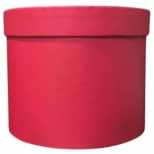 Single Hat Box 19.7x14.5cm Dark Pink
