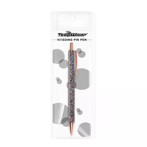 TeckWrap Glitter Sparkle Rose Gold Weeding Pin Pen