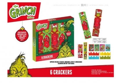 The Grinch 6 X 12 inch Crackers