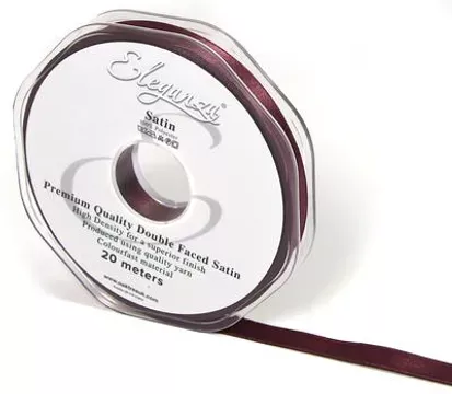 Eleganza Vintage Rose 10mm x 20m Satin Ribbon