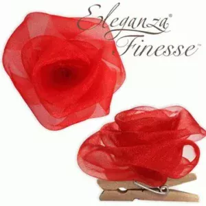 Oaktree Finesse Clip Roses Red