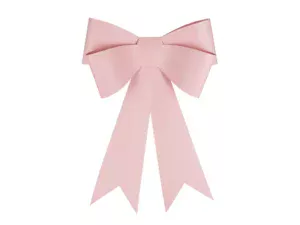 Party Deco 55x71cm Light Pink Decorative Door Bow