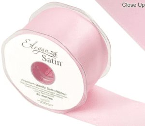 Eleganza Lt.Pink 50mm x 20m Satin Ribbon
