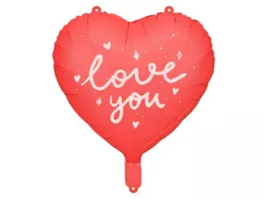 Party Deco 18 inch I Love You Heart Foil Balloon