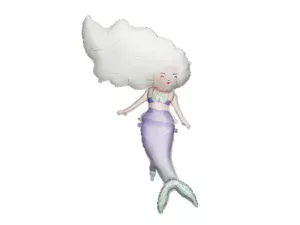 Party Deco 28 inch Mermaid Foil Balloon