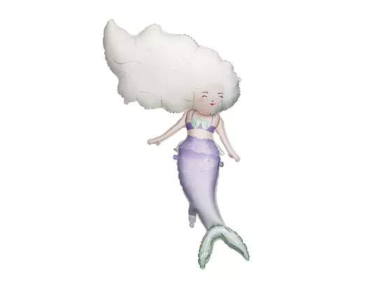 Party Deco 28 inch Mermaid Foil Balloon