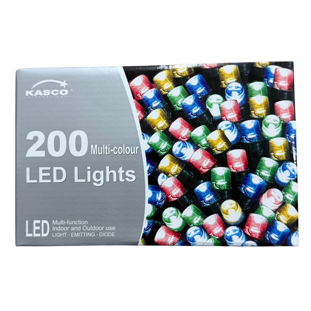 200 LED Multi Colour Indoor/Outdoor Lights 15.9 meters