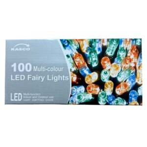 100 LED Multi Colour Fairy Indoor/Outdoor Lights 9.9 meters