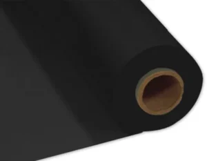 Black Plastic Table Roll