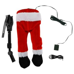 Santa Animated Legs Christmas Tree Decoration