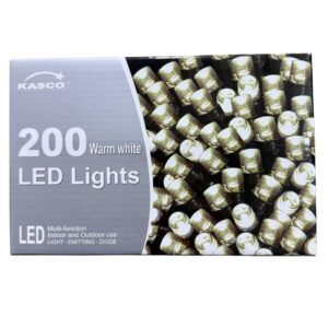 200 LED Warm White Indoor/Outdoor Lights 15.9 meters