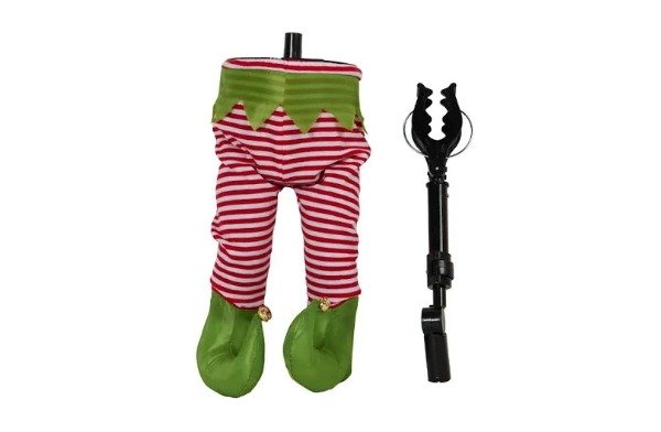 Mr Elf Animated Legs Christmas Tree Decoration