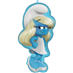 Anagram 33 inch Smurfette Smurfs SuperShape Foil Balloon
