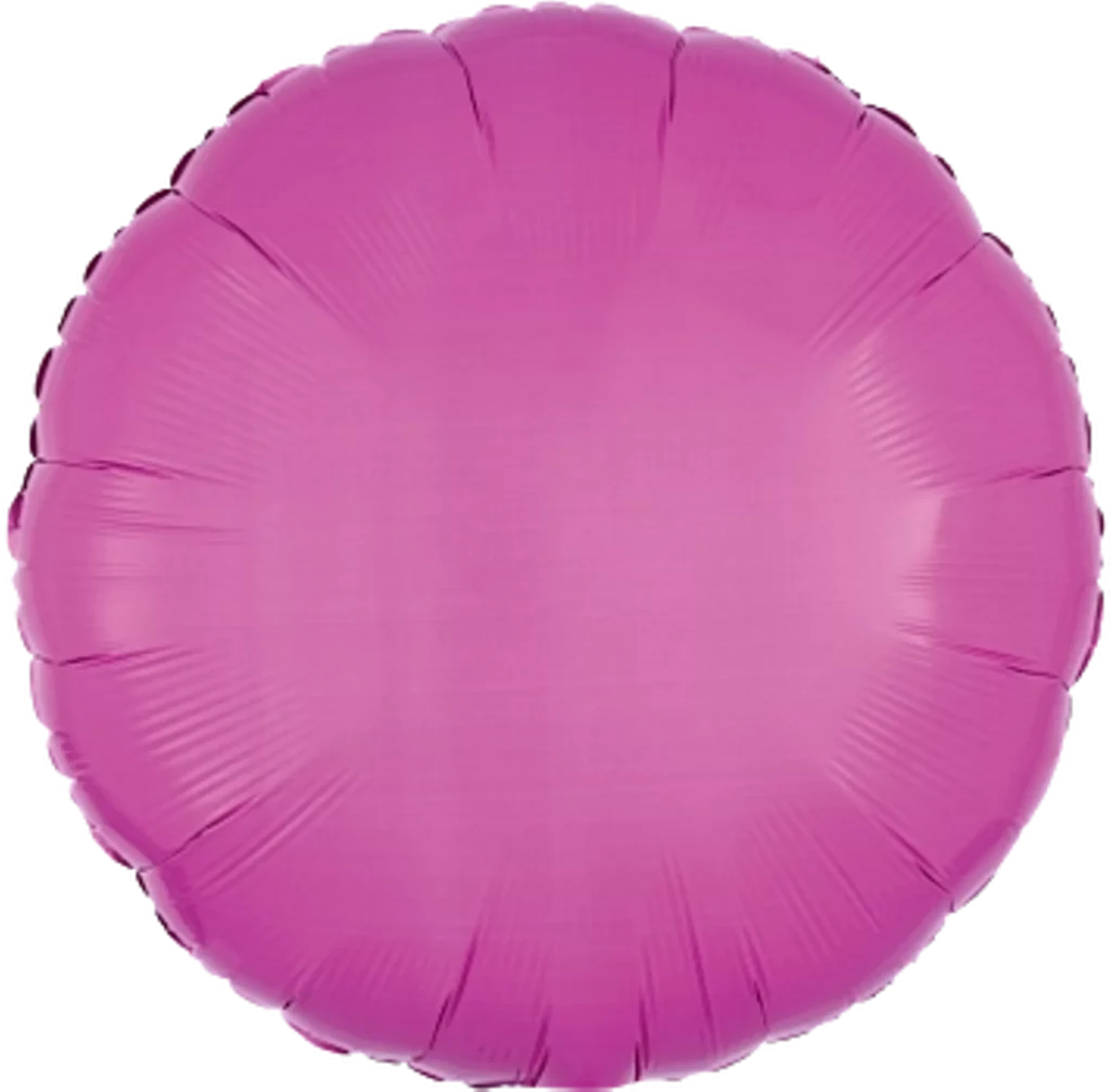 Buy Anagram 18 inch Bright Bubblegum Pink Round Foil Balloon | Balloons4u