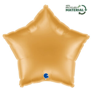Grabo 18 inch Gold Star Foil Balloon