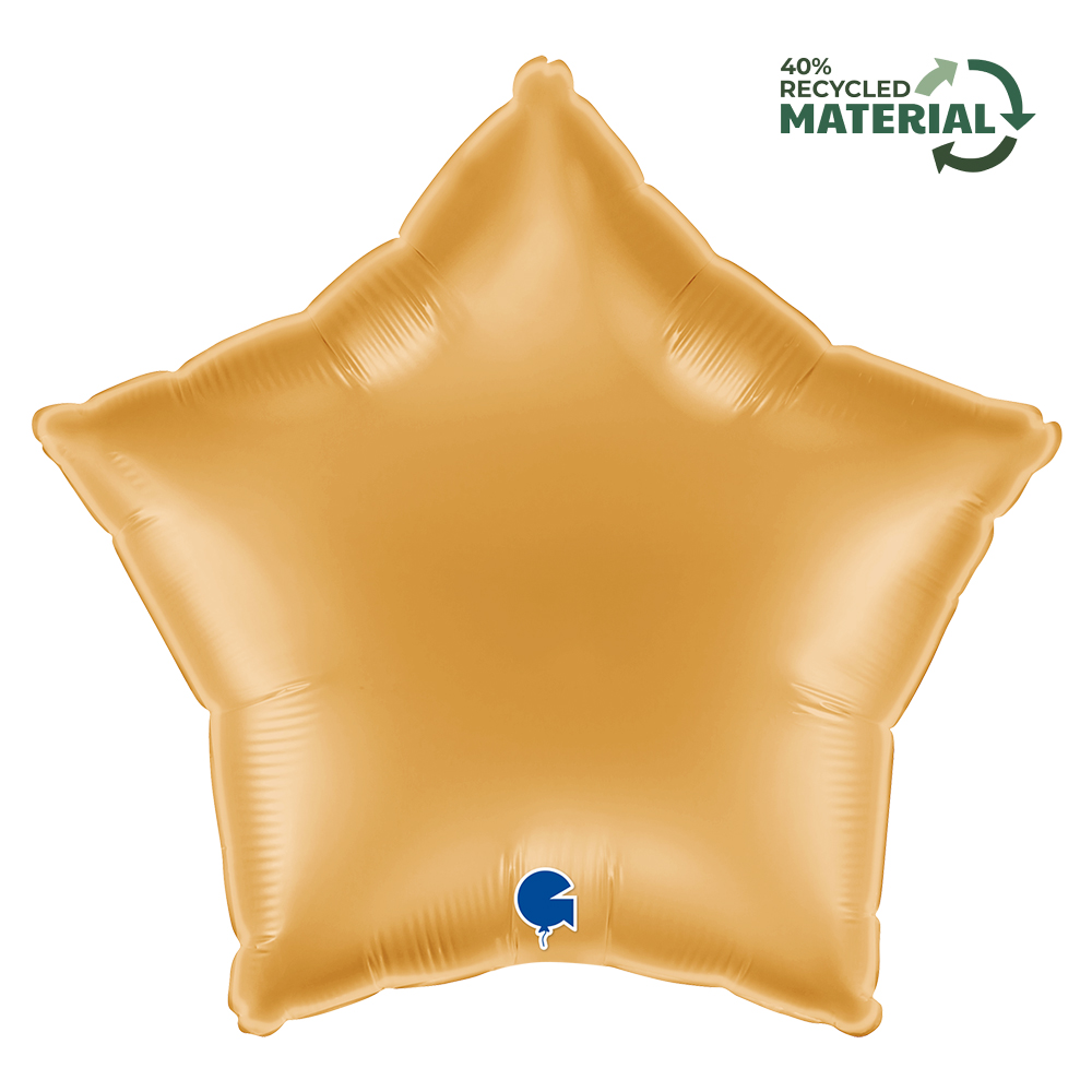 Grabo 18 inch Gold Star Foil Balloon