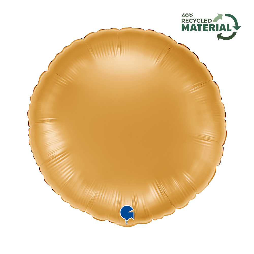 Grabo 18 inch Round Gold Foil Balloon