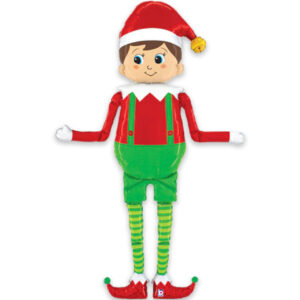 Grabo 66 inch Special Delivery Christmas Elf Foil Balloon